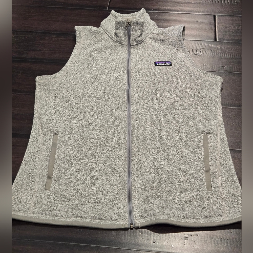 Patagonia Gray Fleece Vest